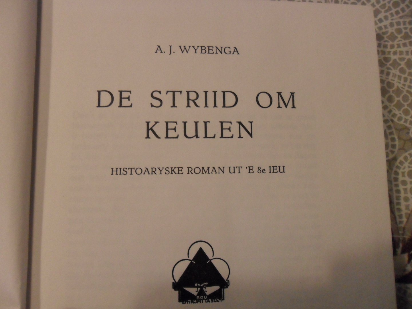 Wybenga A.J. - De striid om Keulen