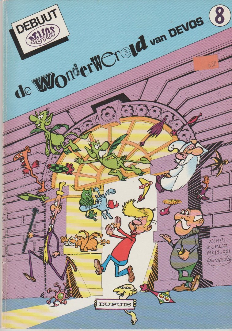 Devos - Debuutreeks 8 de wonderwereld van Devos