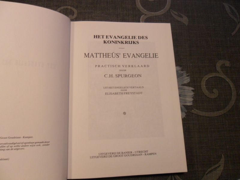 Spurgeon C.H. - Het Evangelie des Koninkrijks