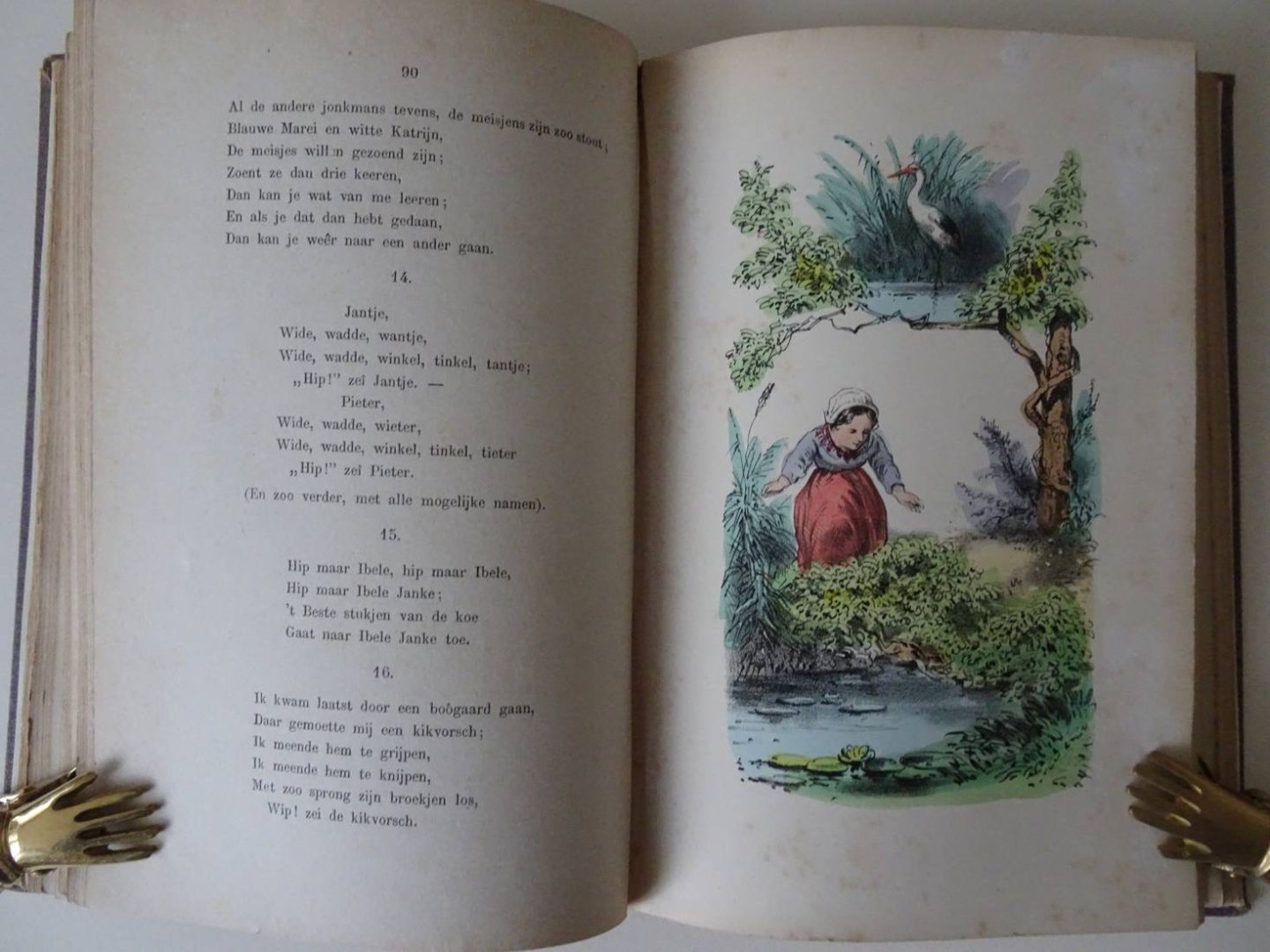 Vloten, J. van - Nederlandsche Baker- en Kinderrijmen.