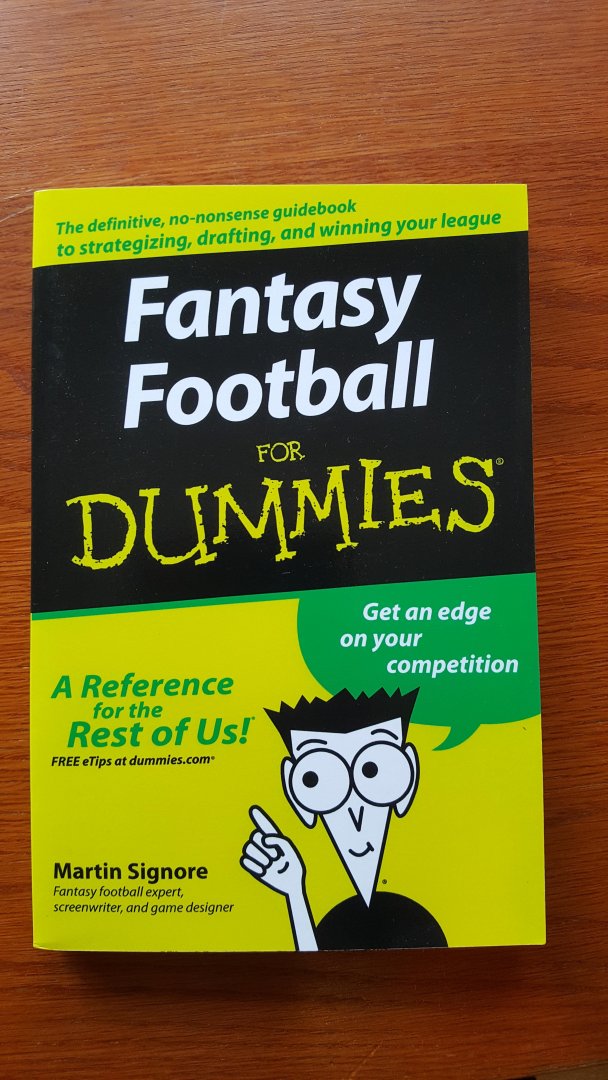 Signore, Martin - Fantasy Football For Dummies