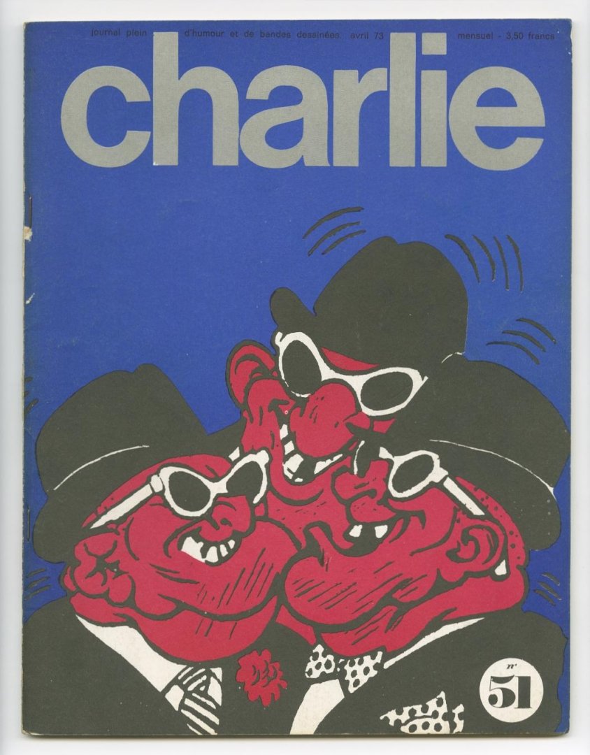 Wolinski (ed.) - Charlie Mensuel No. 51, April 1973