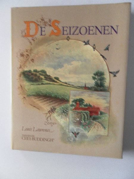 Buddingh, Cees (tekstkeuze) Illustrator : Lawrence, Louis - De seizoenen. Gedichten. Met mooie illustraties