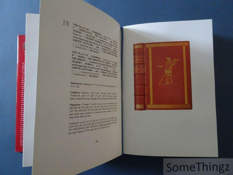 Warmenhoven, Erik J. and Bakker, Steven A. - The Miss Margaret Sidney Davies complete collection of special Gregynog bindings.