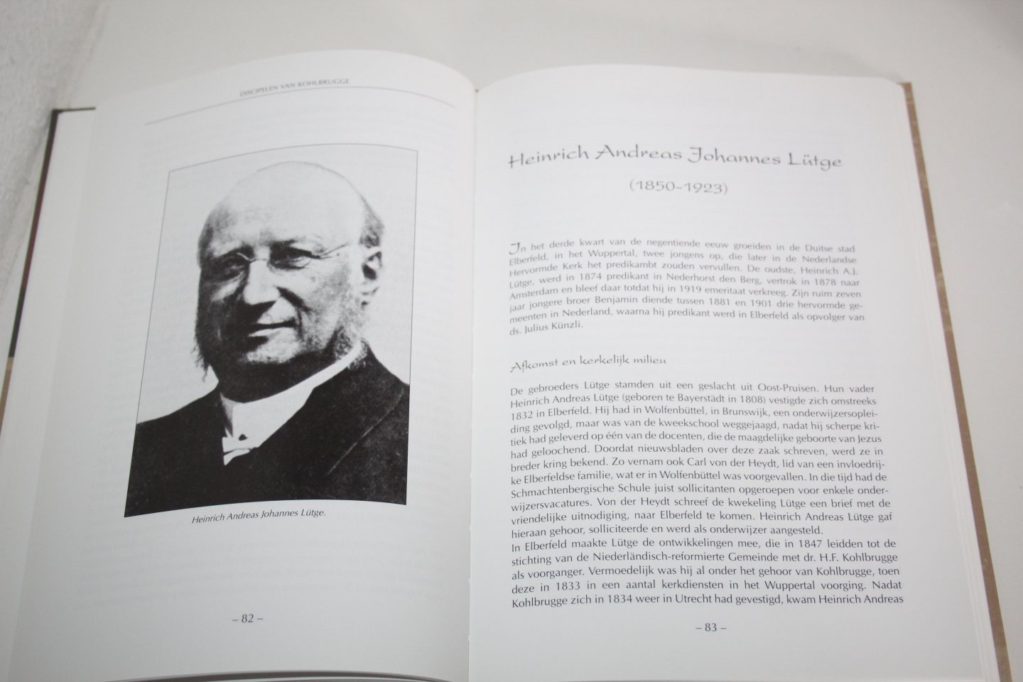 Admirant, Drs. M. den - Discipelen van Kohlbrugge. Figuren uit de begintijd van de kohlbruggiaanse prediking in Nederland