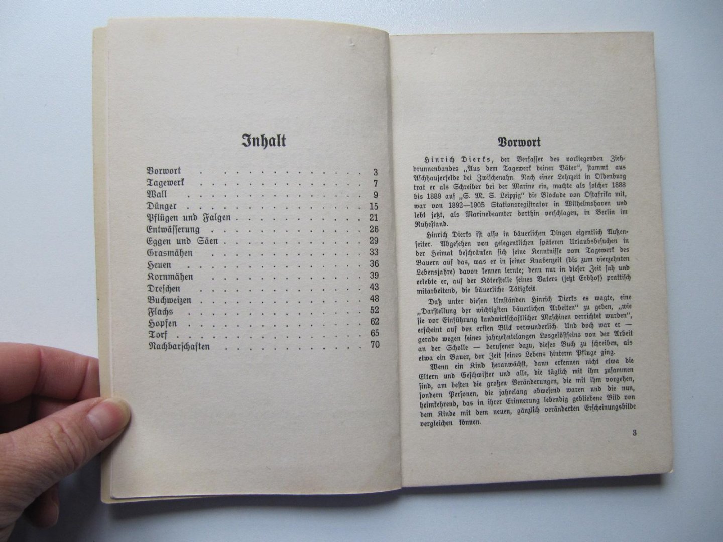 H. Dierts - Aus dem Tagewerf deiner Väter - Ziehbrunnen Buchreihe nr. 8