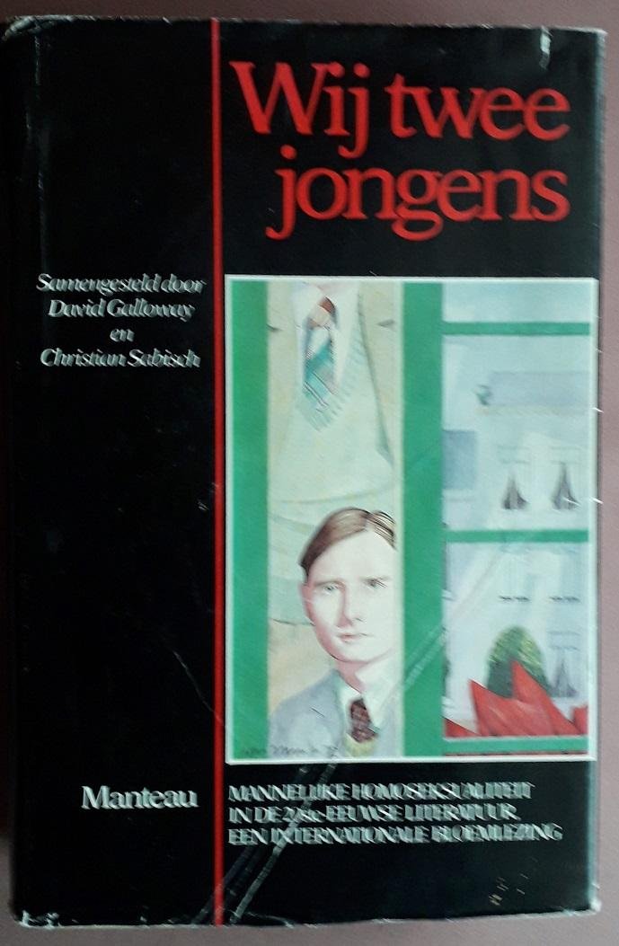 Galloway, David & Christian Sabisch (samengesteld door) - Wij twee jongens; mannelijke homoseksualiteit in de 20ste-eeuwse literatuur; een internationale bloemlezing