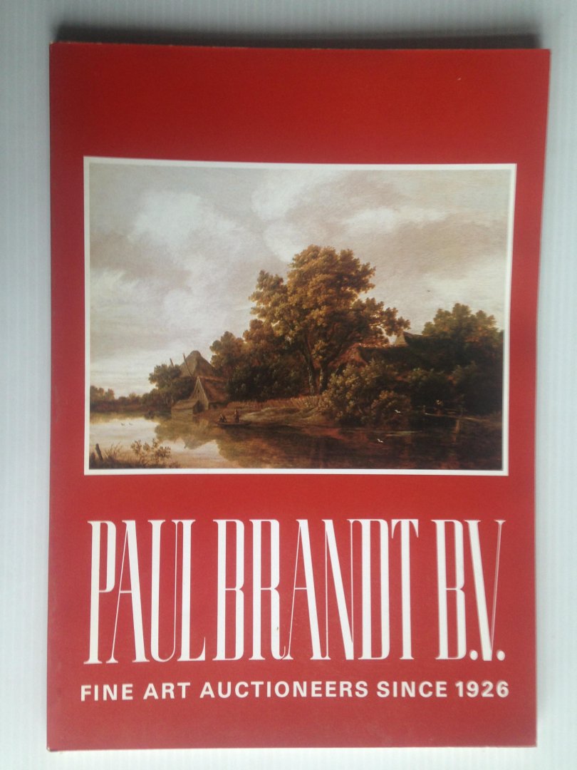 Catalogus Paul Brandt - Old Paintings