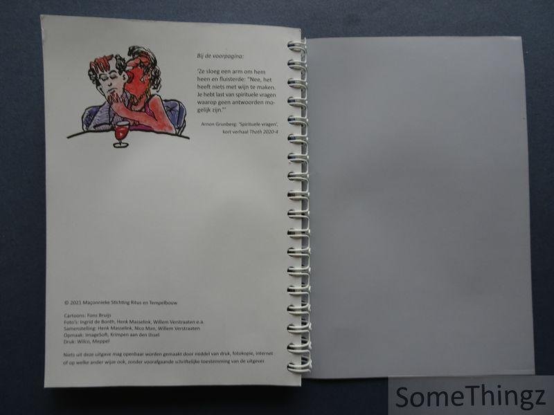 Henk Masselink, Nico Man, Willem Verstraaten, e.a. - Jaarschrift. [Maçonnieke Stichting Ritus en Tempelbouw]