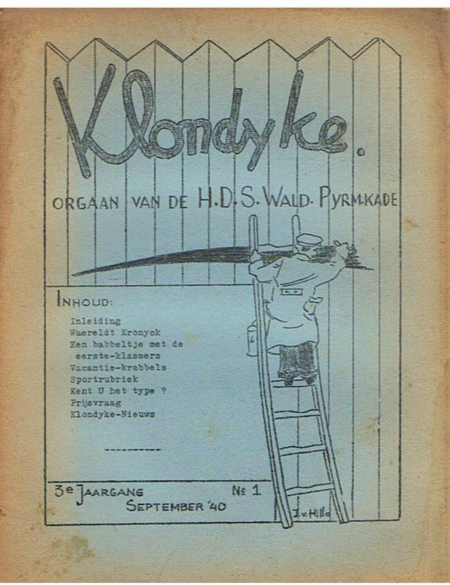 Redactie - Klondyke - Orgaan van de HDS Wald Pyrm. Kade - 6 stuks