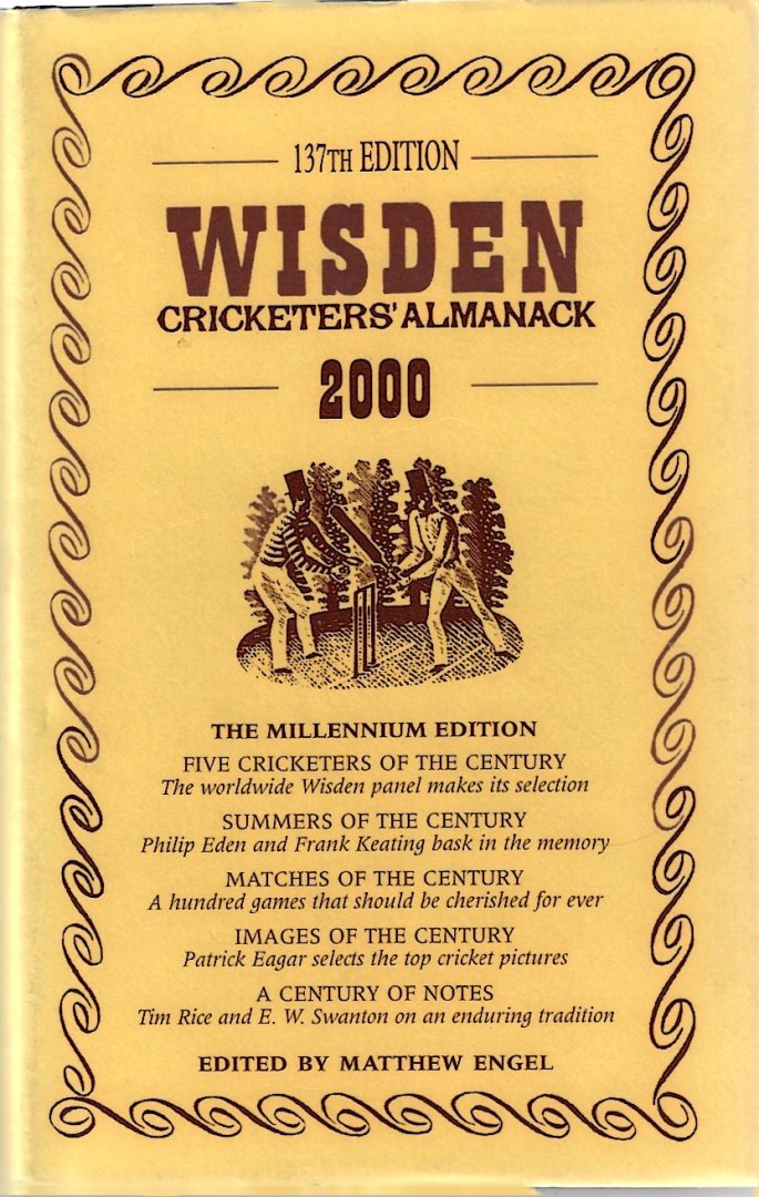 Wright, Graeme - Wisden Cricketers' Almanack 2000