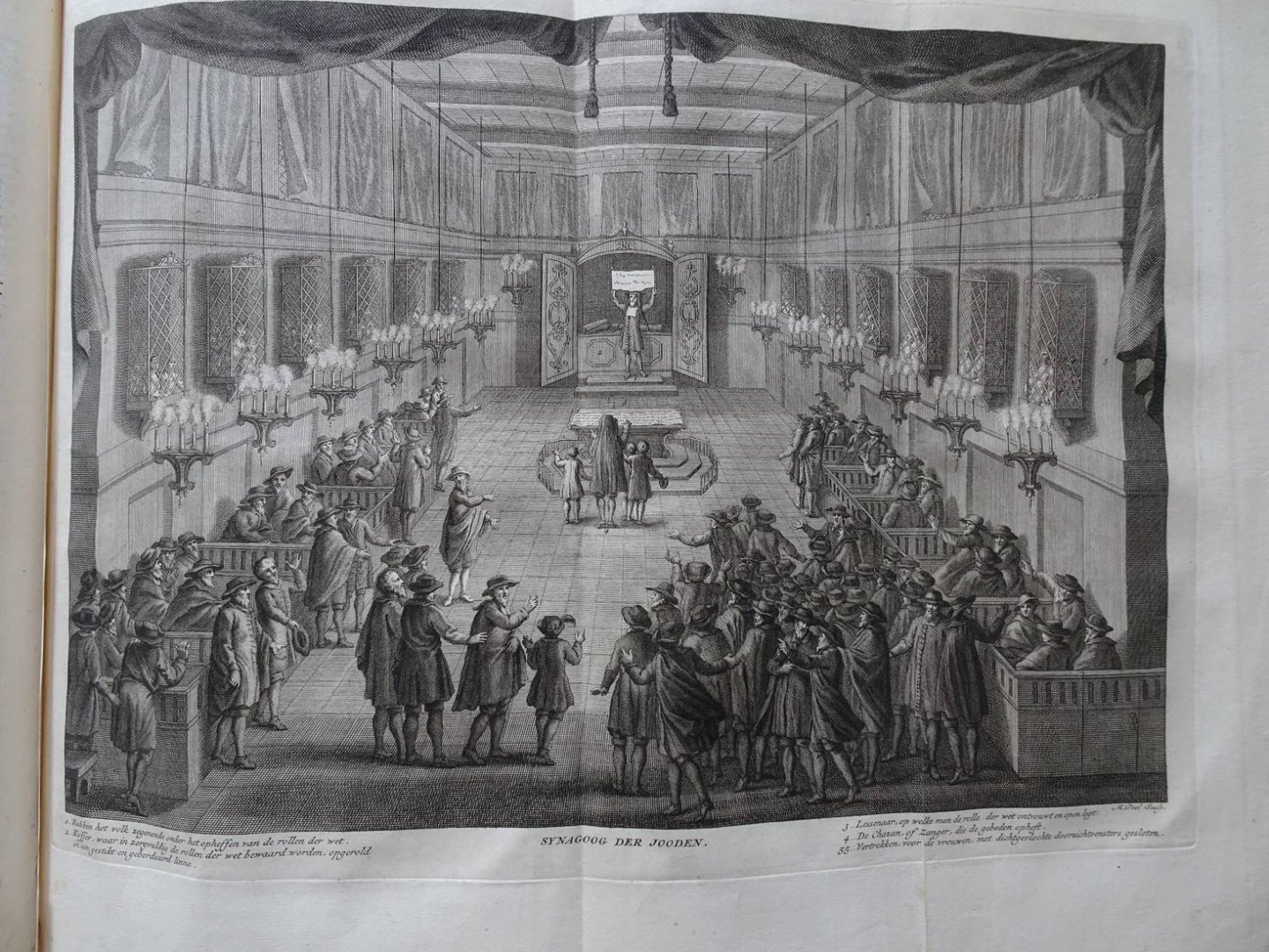 Calmet, Augustinus / Mattheus Gargon. - Het Algemeen Groot Historisch, Oordeelkundig, Chronologisch, Geografisch, en Letterlyk Naam- en Woord-Boek, van den Gantschen H. Bybel. Versierd met noodige Landkaarten en koopere Plaaten, dienende tot de Gedenk-Stukken der Jooden en andere ou...