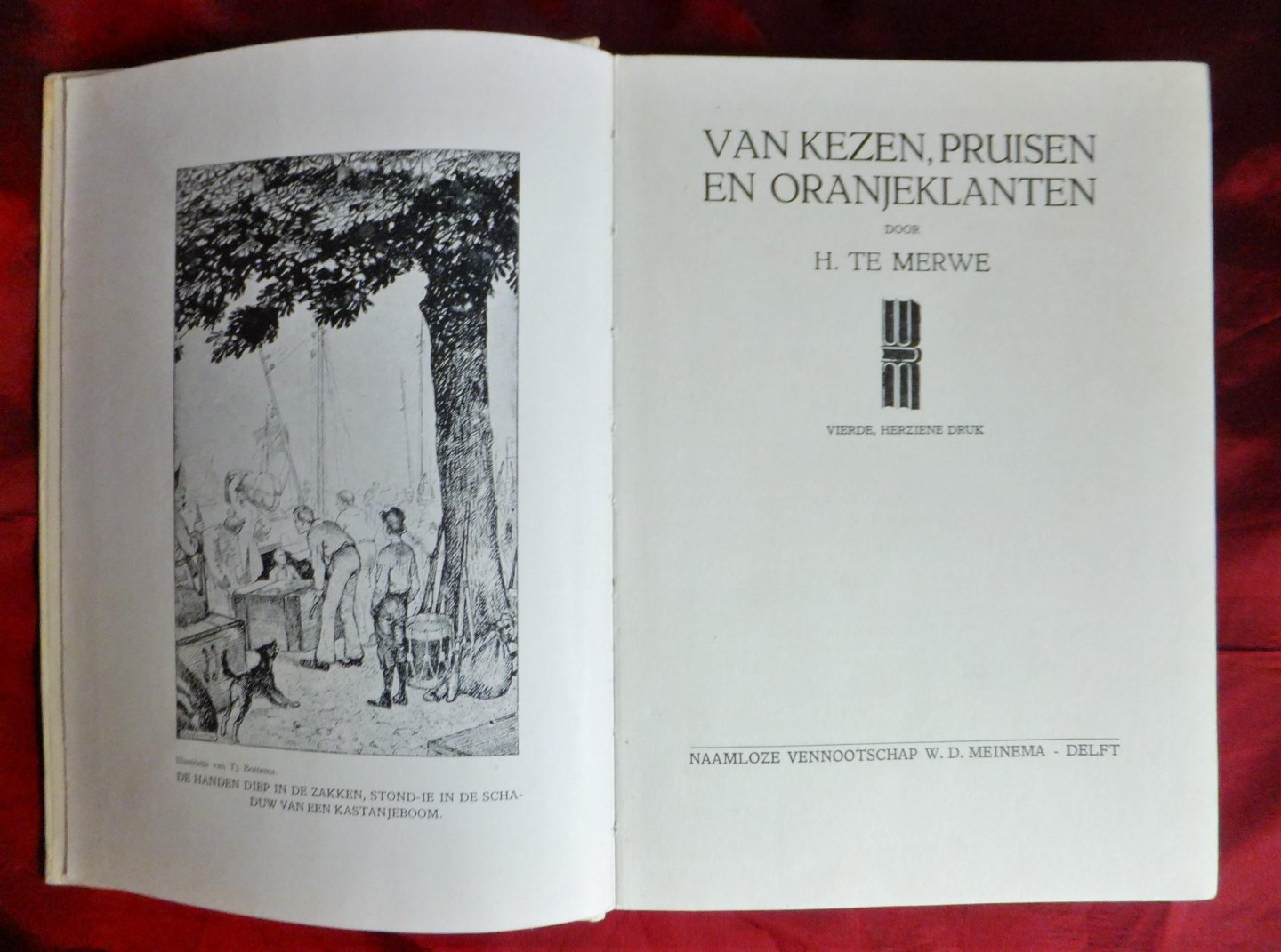 Merwe, H.te (=N.Heiner) - Van Kezen, Pruisen en Oranjeklanten