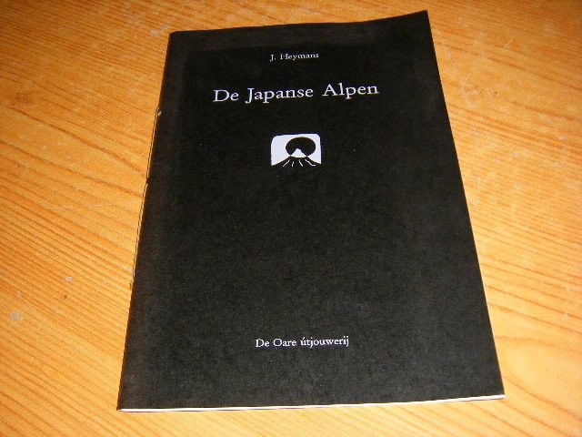 J. Heymans - De Japanse Alpen Zes gedichten. Voorafgegaan en gevolgd door een tekening van P. ter Mors
