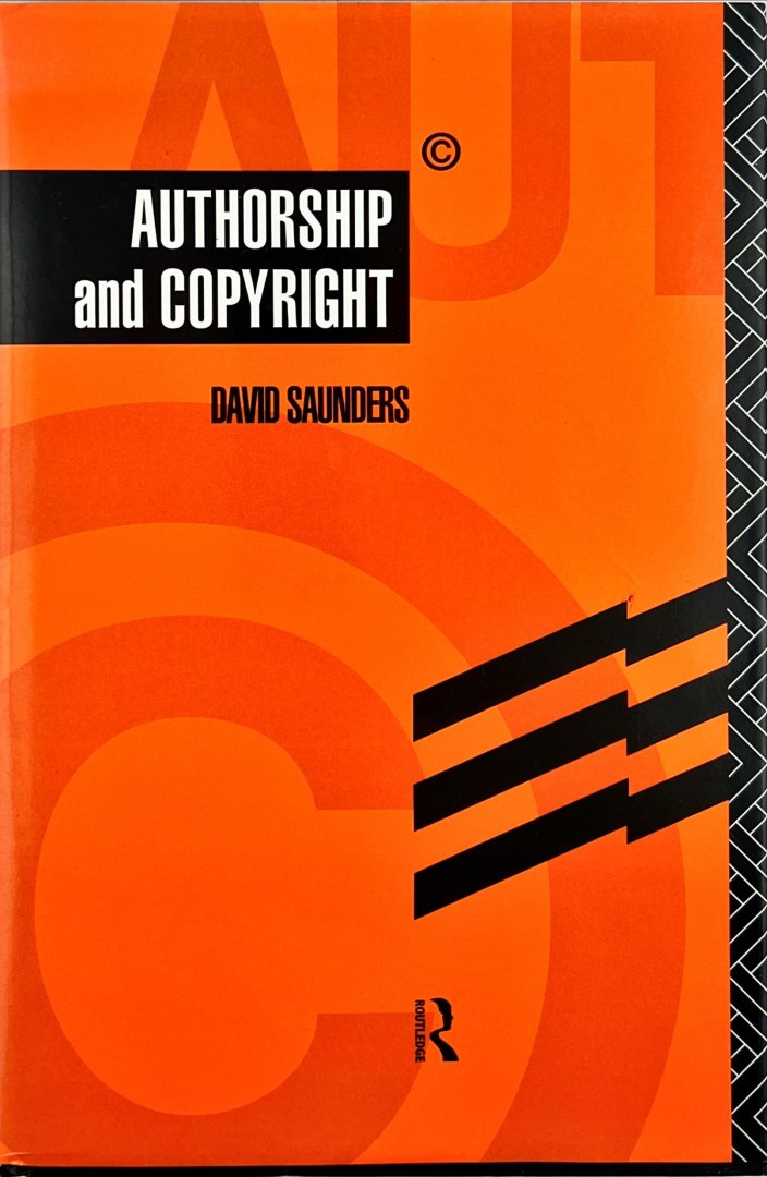 Saunders, David. - Authorship and copyright.