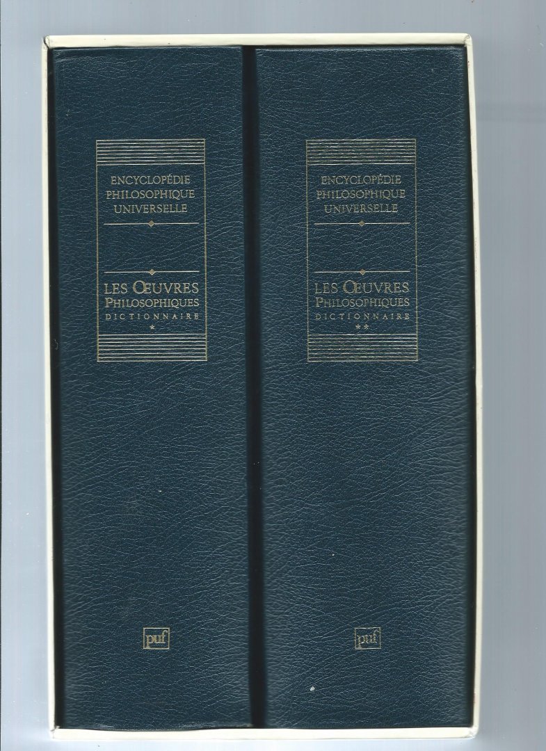 Mattéi, Jean-Francois (dirigé par) - Les Notions Philosophiques. Encyclopédie Philosophique Universelle 3.