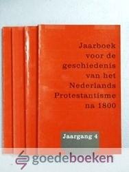 Kuijper, H.C. Endedijk, P. van Beek, prof. dr. J. de Bruijn, Prof. dr. D. Th. - Jaarboek voor de geschiedenis van het Nederlands Protestantisme na 1800, deel 1, 2, 3, 4 --- Jaargang 1 tm 4