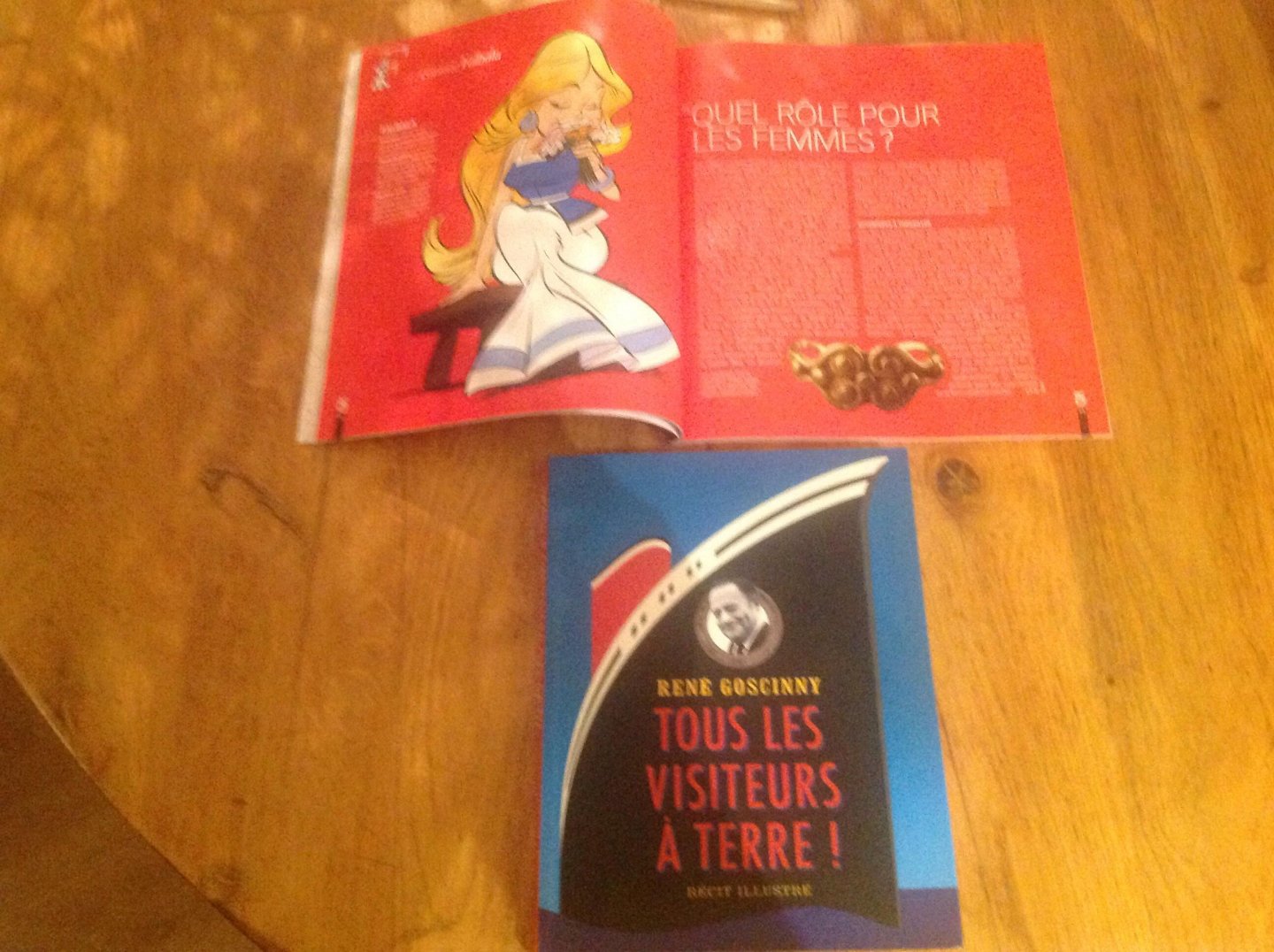 Goscinny - Tous les visiteurs à Terre!  Récit  Illustré met extra.