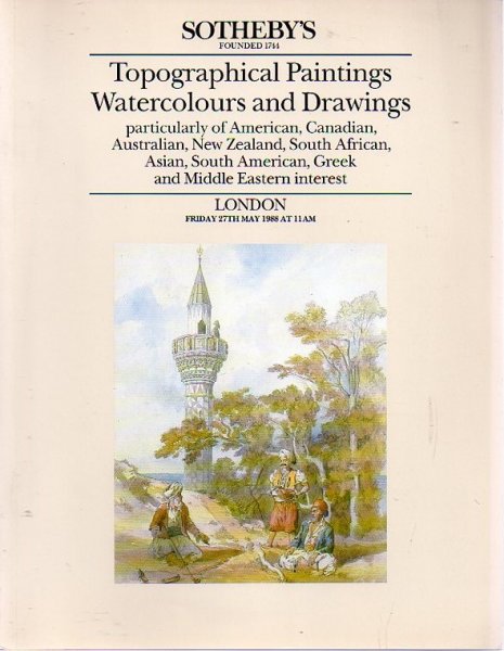 Sotheby's - Topographical Paintings, Watercolours and drawings