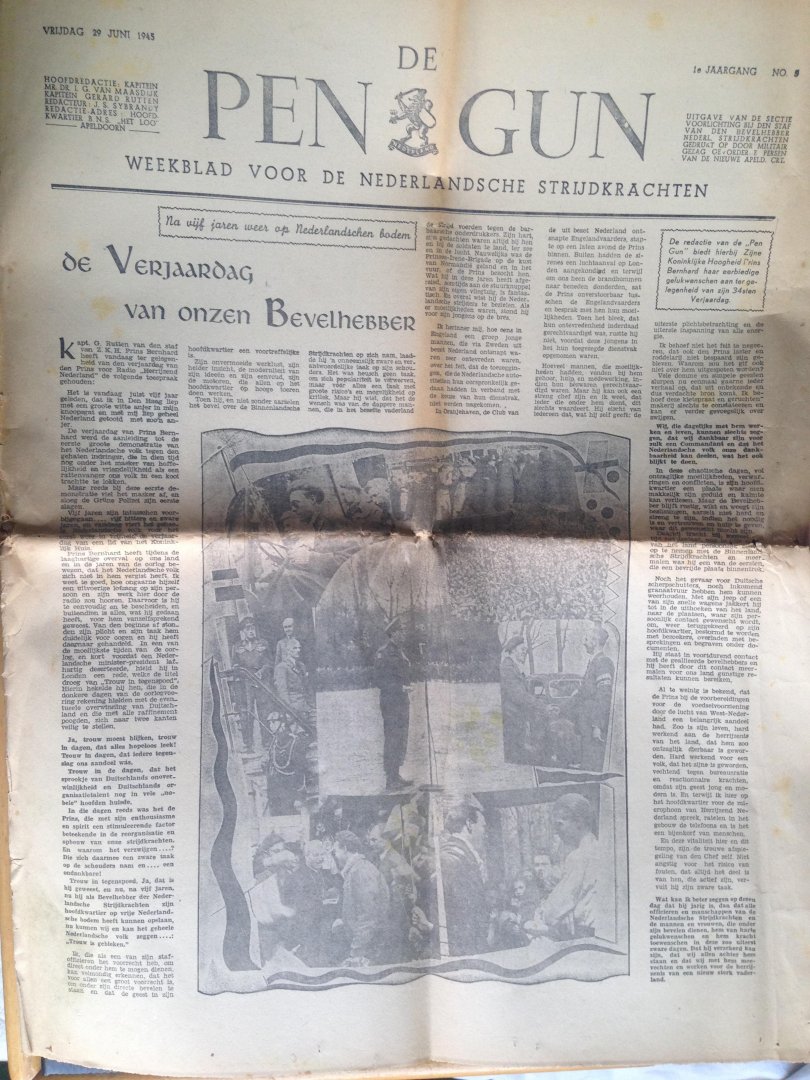  - De Pen Gun, Weekblad voor de Nederlandsche Strijdkrachten