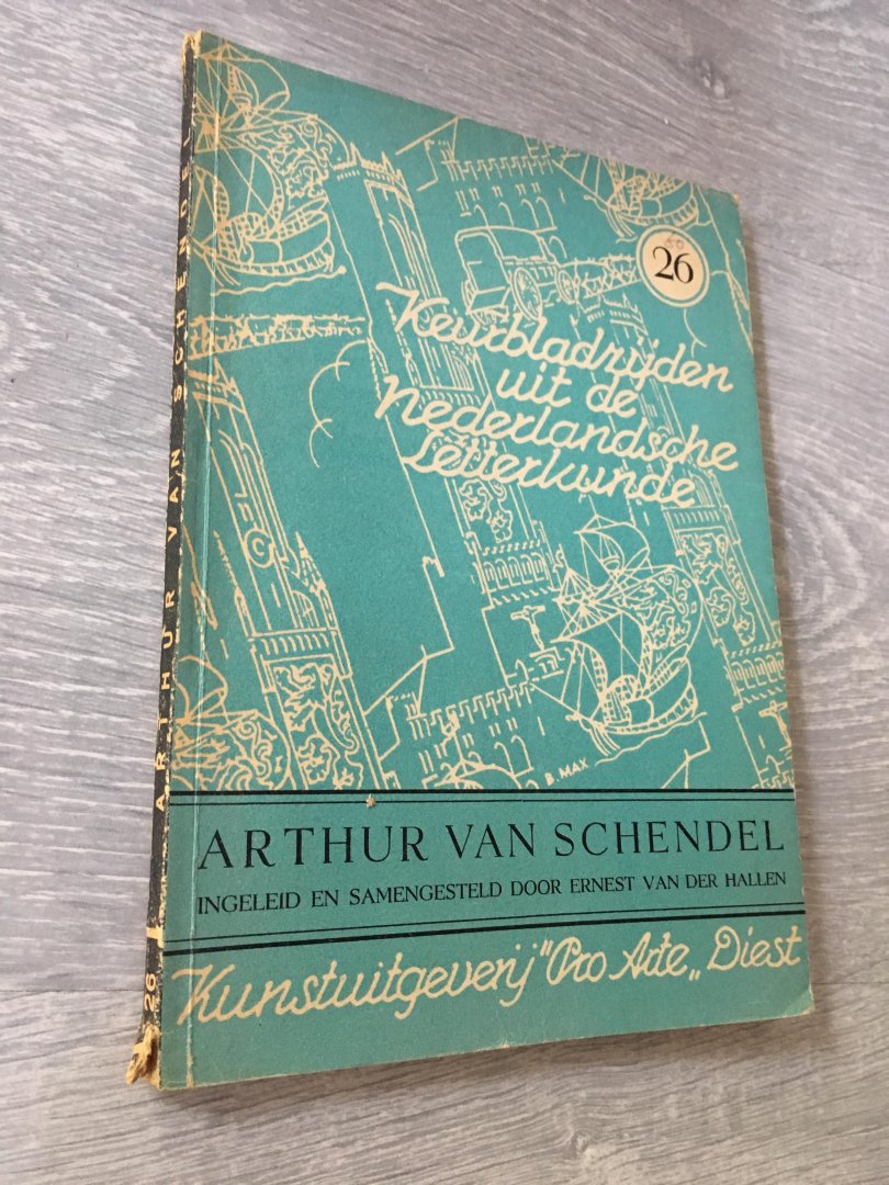 Ernest van der Hallen - Keurbladzijden uit de Nederlandsche letterkunde