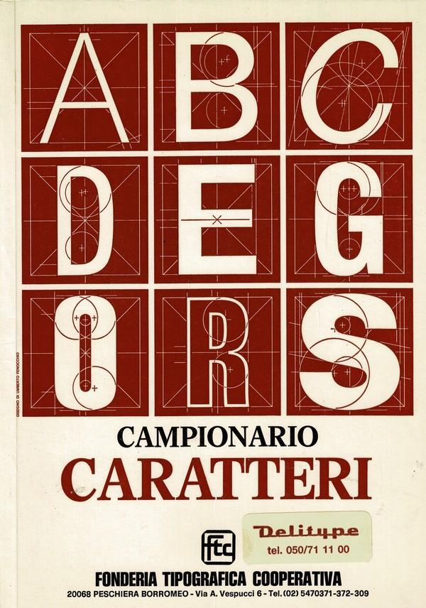 Fonderia Tipografica Cooperativa - Campionario Caratteri