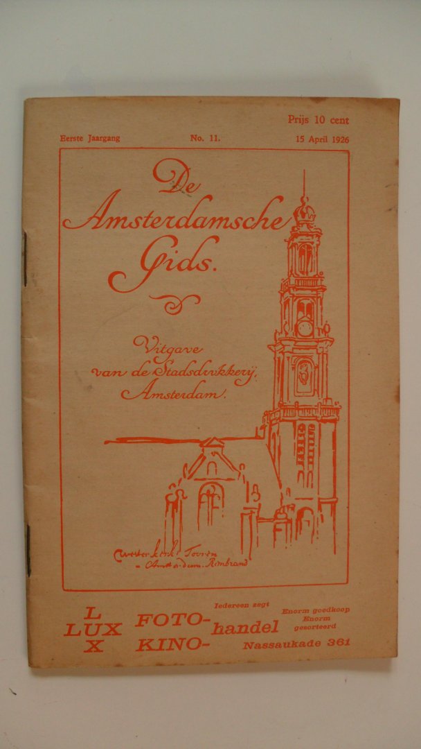 red. - DE AMSTERDAMSCHE GIDS