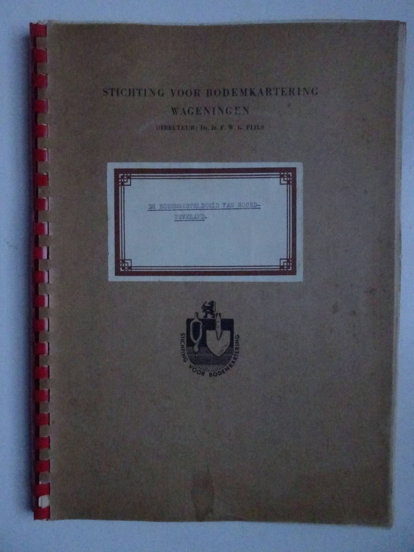 Steur, G.C.L., I. Ovaa, M.A. Bazen & J. de Buck. - De bodemkartering van Noord-Beveland. Rapport no. 434.