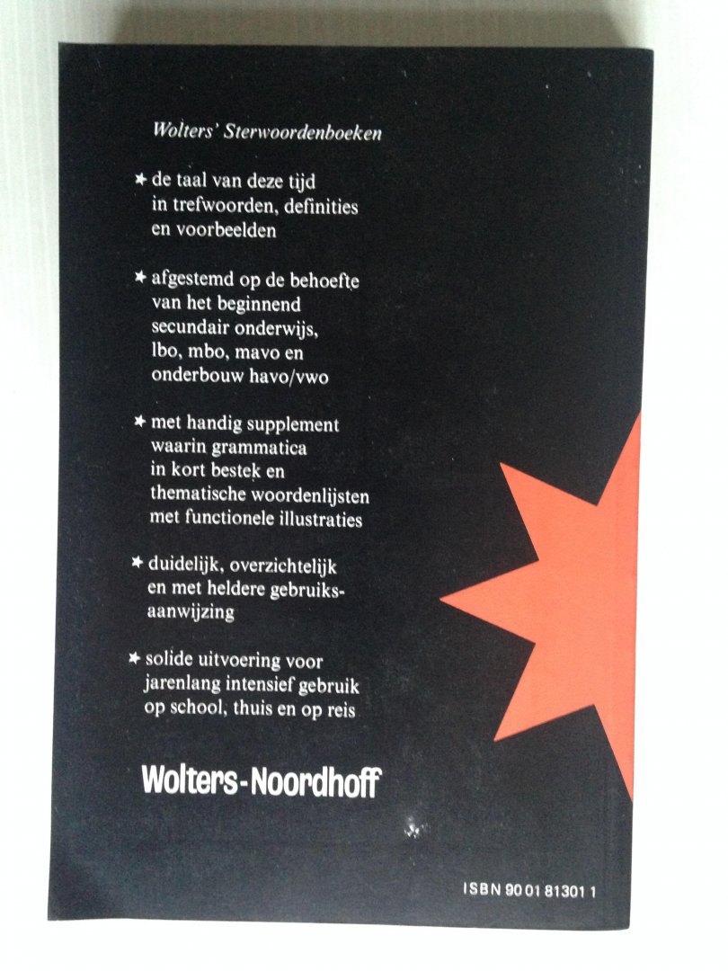  - Wolters Ster Woordenboek Nederlands-Frans