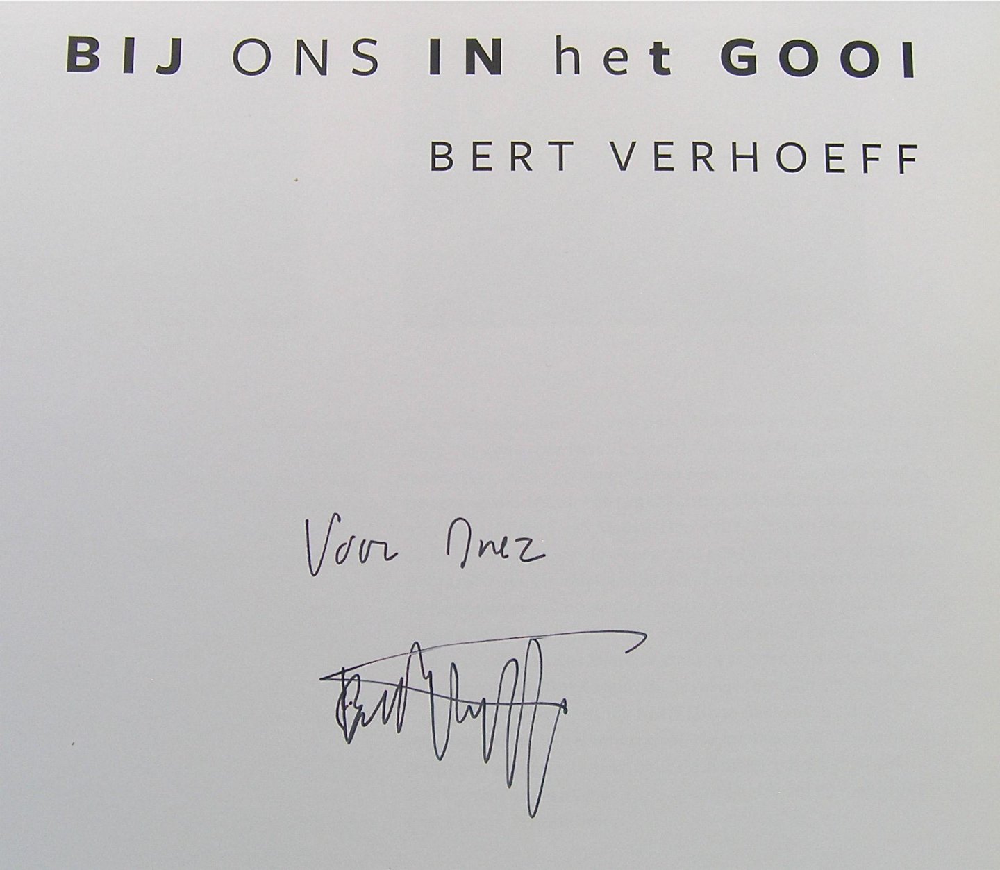 Verhoeff, Bert - Fotografie - Bij ons in het Gooi