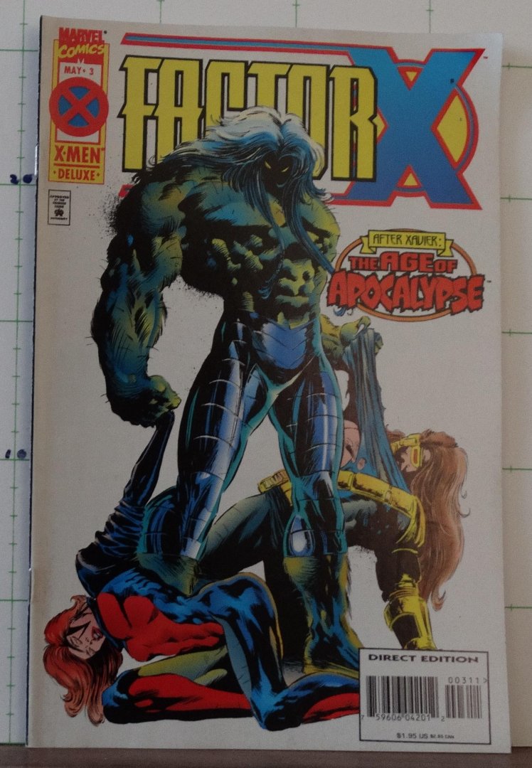 Moore, John Francis - Epting, Steve - Factor x - mar 1 - apr 2 - may 3 - jun 4 - the age of apocalypse, sinister neglect, abandoned children, open wounds, reckonings