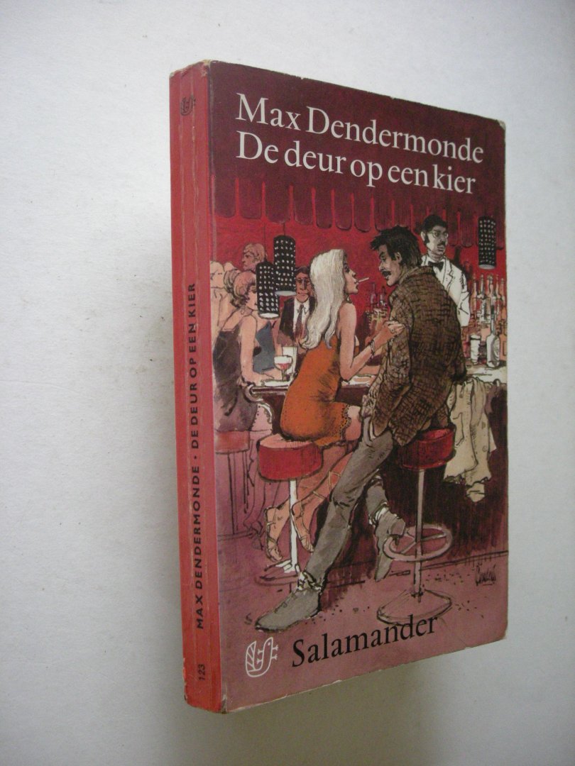 Dendermonde, Max / omslag J.Sanders - De deur op een kier