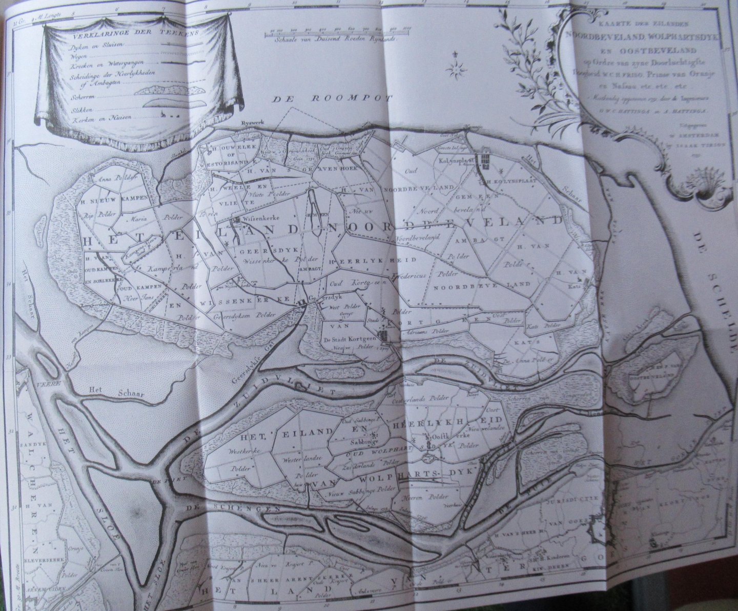 Boddaert, Pieter Mr. - Plevier, Johannes - van der Schatte, Nicolaas Mr. e.a. - Tegenwoordige staat der Vereenigde Nederlanden behelzende eene beschrijving van Zeeland