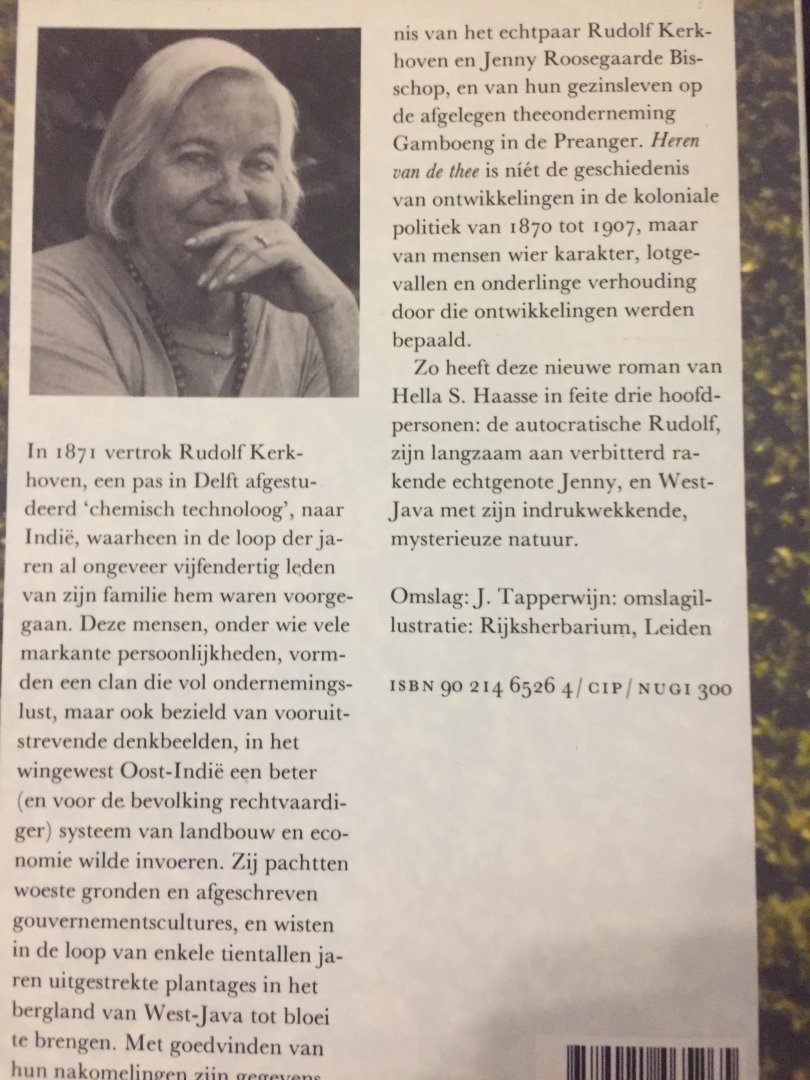 Haasse, H.S. - Heren van de thee / druk 2