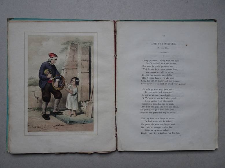 Adama van Scheltema, C.S., J.J.A. Goeverneur, B. ter Haar, J.J.L. ten Kate, e.a.. - Nederlandsche vertellingen in proza en poëzij.