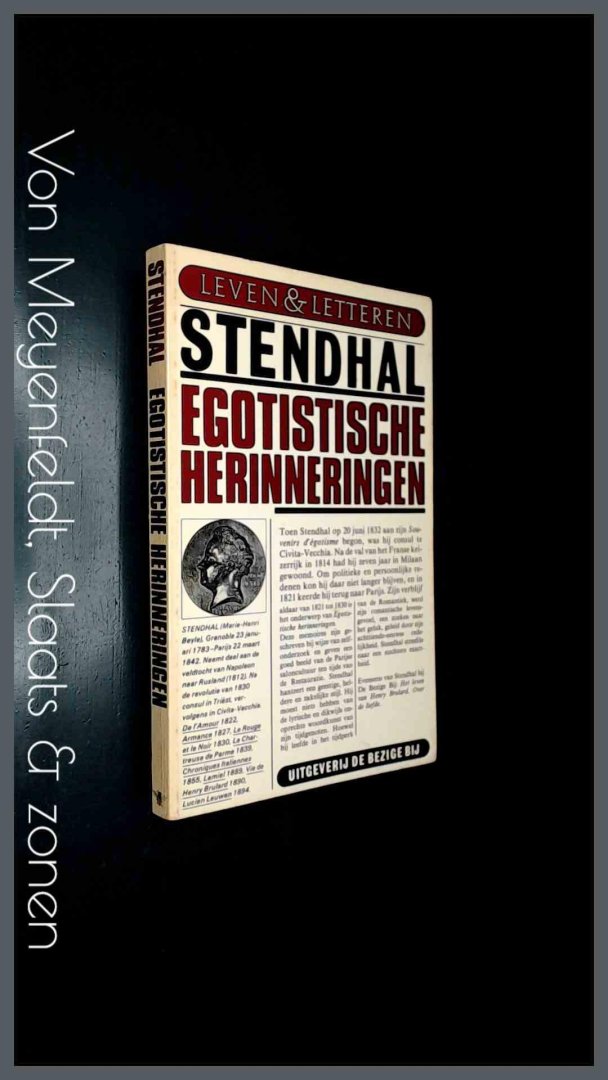 Stendhal - Egotistische herinneringen