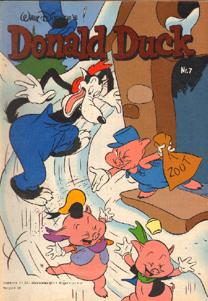 Disney, Walt - Donald Duck 1982 nr. 07, Een Vrolijk Weekblad, goede staat