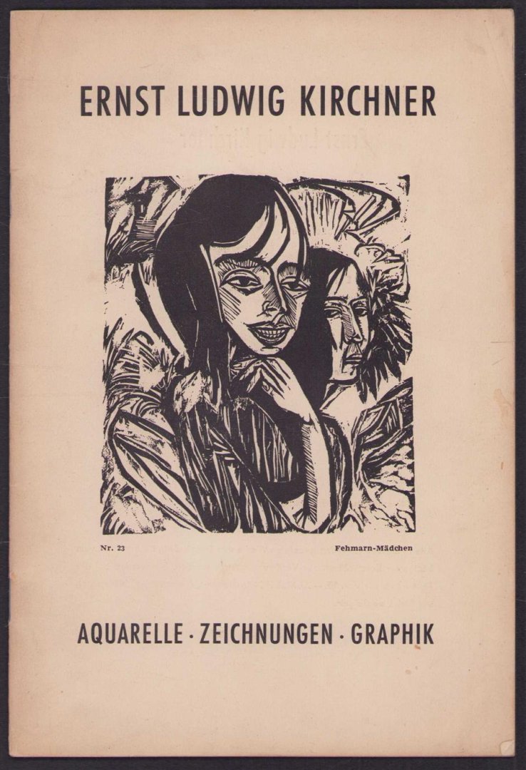 Ernst Ludwig Kirchner - Ernst Ludwig Kirchner, Aquarelle, Zeichnungen, Graphik.