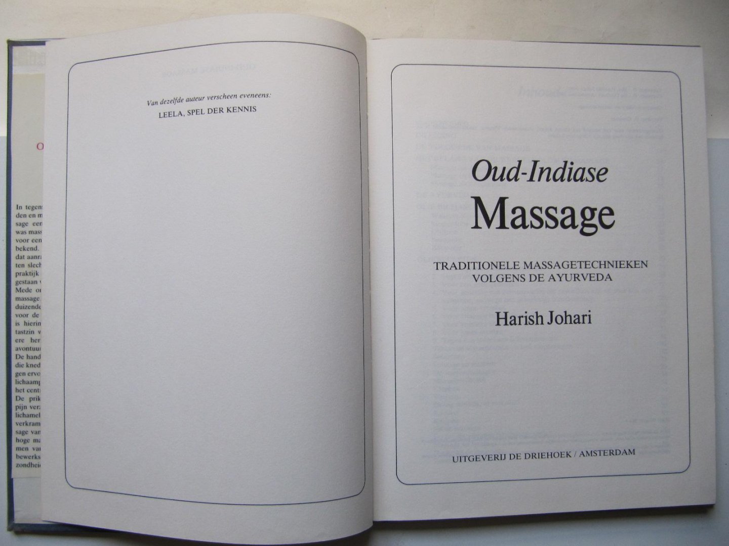 Harsh Johari - Oud-Indiase Massage