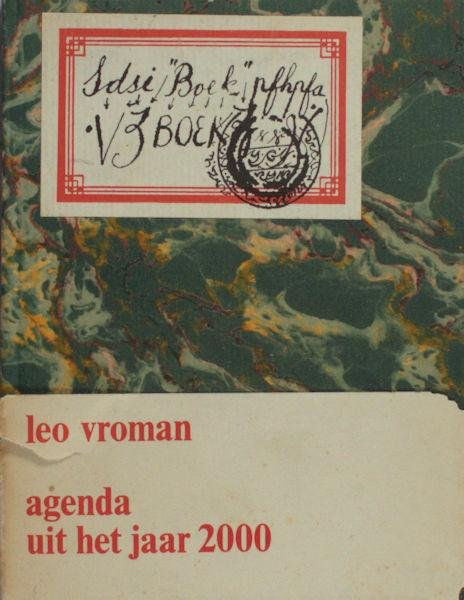 Vroman, Leo. - Agenda uit het jaar 2000.