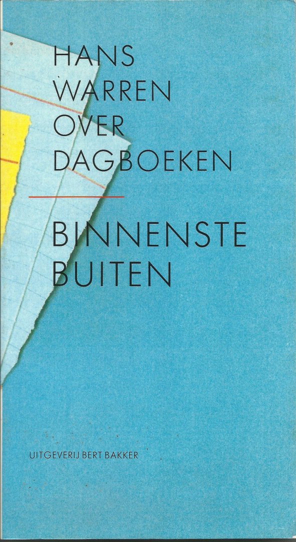 Warren, Hans - Hans Warren over dagboeken. Binnenste Buiten