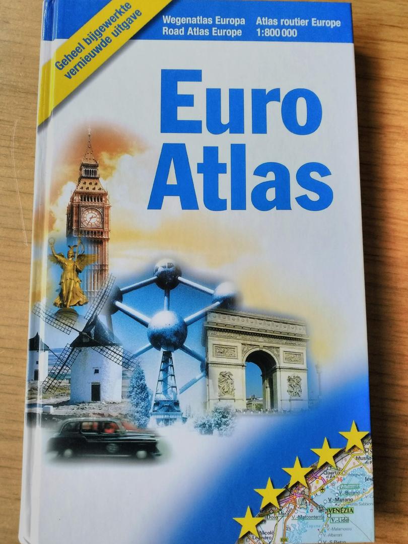  - Euro Atlas - Eeuroatlas   - Wegenatlas Europa - 1: 800 000