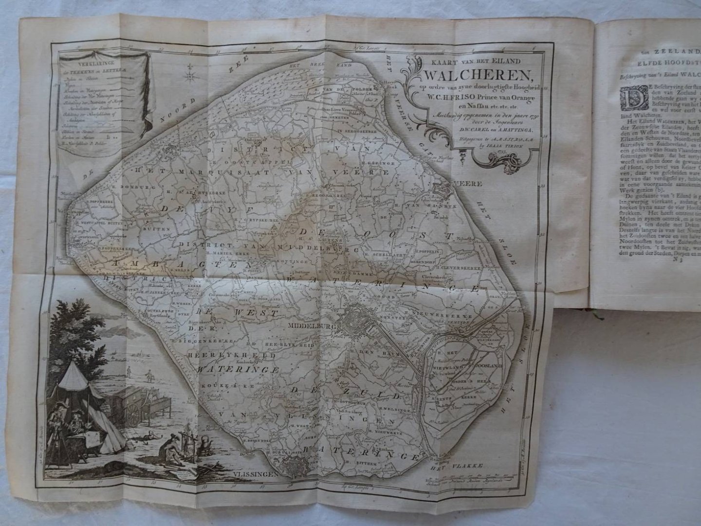  - Hedendaagsche Historie, of Tegenwoordige Staat van Alle Volken; XXde deel; Vervolgende de Beschryving der Vereenigde Nederlanden, En wel in 't byzonder handelende van Zeeland. Met nieuwe Landkaarten,  Plans der Steden en konstige Printverbeeld...