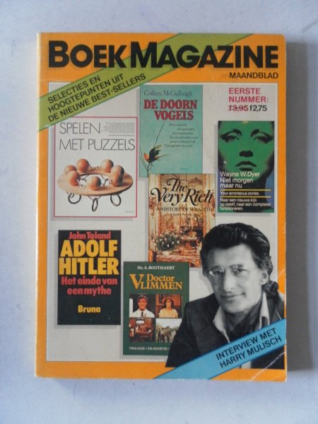 Bakkenhoven, John e.a. - Boekmagazine maandblad No 1