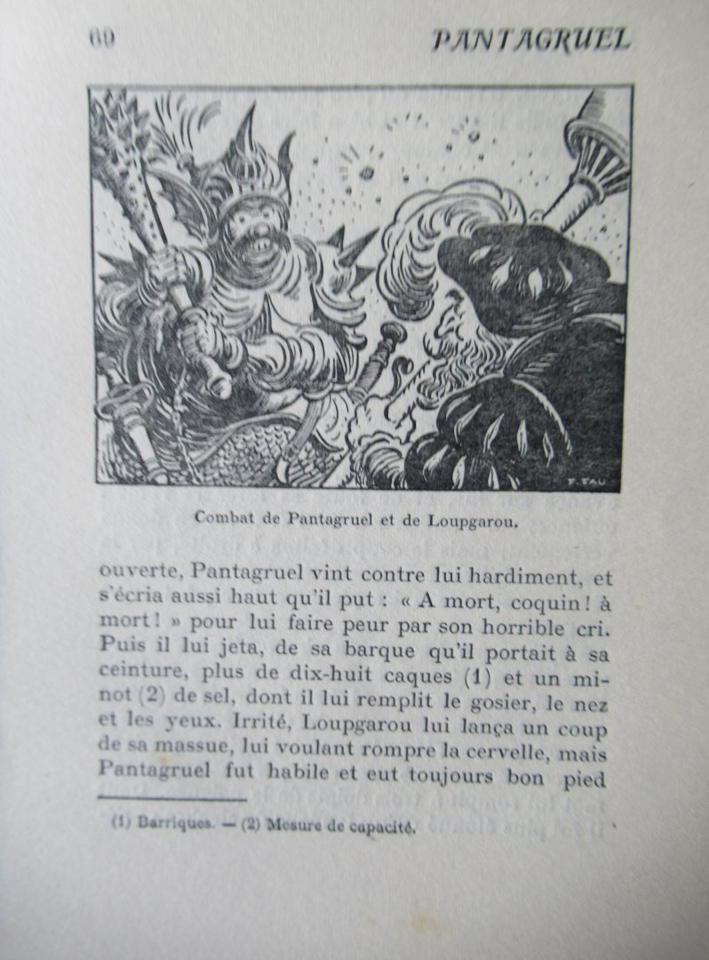 Rabelais - Pantagruel 2 delen