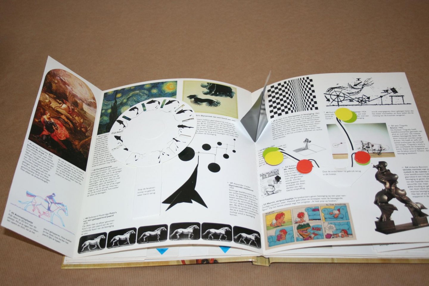 Ron van der Meer & Frank Whitford - Het Kunst Pakket Junior -- Een pop-up boek vol verrassingen