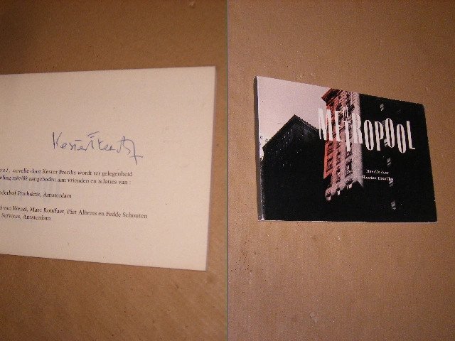 Kester Freriks - De Metropool [GESIGNEERD]