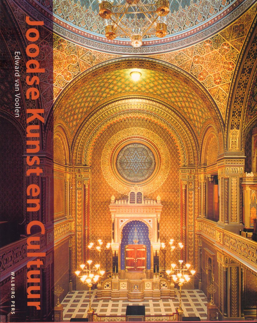 Voolen, Edward van - Joodse Kunst en Cultuur, 190 pag. hardcover + stofomslag, gave staat (datum op schutblad)