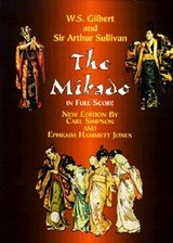 SIMPSON,  Carl ; Jones, Ephraim Hammett - The Mikado in Full Score