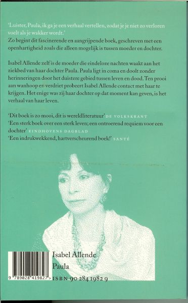 Allende, Isabel .. Vertaald uit het Spaans door Adri Boon - Paula